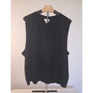 J Crew Outlet Classic Shell‎ Women's Black Sweater 2X NWT -Item#142